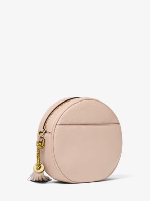 Pebbled Leather Canteen Crossbody