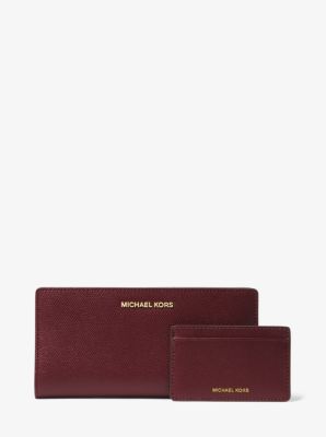 Large Saffiano Leather Slim Wallet | Michael Kors