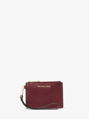 oxblood wallet michael kors