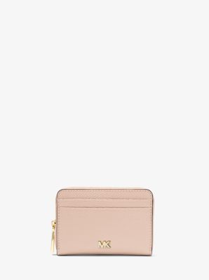 michael kors mercer small pebbled leather wallet