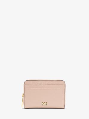 michael kors pebbled leather wallet