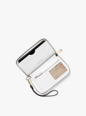 Michael kors large leather smartphone wristlet online