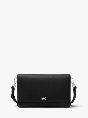 Michael michael kors pebbled leather convertible crossbody sale