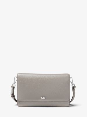 MICHAEL Michael Kors Women's Mott Phone Cross Body Bag - Pearl Grey