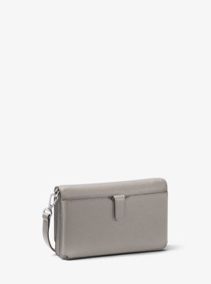 Michael kors pebbled store leather convertible crossbody