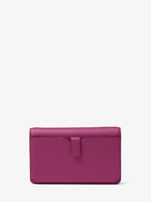 Pebbled Leather Convertible Crossbody Bag image number 3