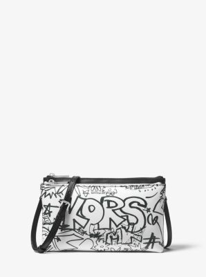 michael kors graffiti crossbody