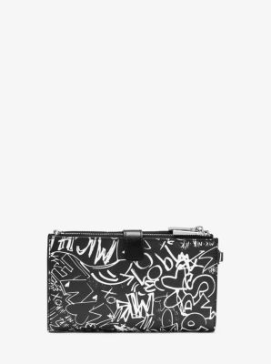 Michael kors shop graffiti wallet