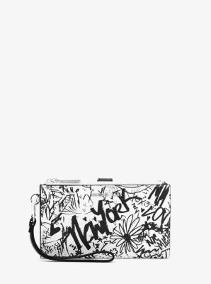 Adele graffiti leather crossbody hotsell