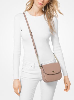 Michael Kors★Mott Pebbled Leather☆ドーム型 クロスボディー Mott Pebbled Leather Dome Crossbody Bag | Michael Kors [US]