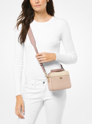 Michael michael kors mott mini pebbled leather crossbody new arrivals