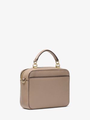 Mott mini pebbled store leather crossbody