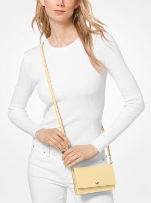 Pebbled Leather Convertible Crossbody Bag image number 3
