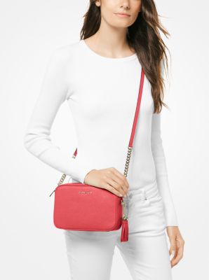 Michael kors ginny medium pebbled leather crossbody best sale