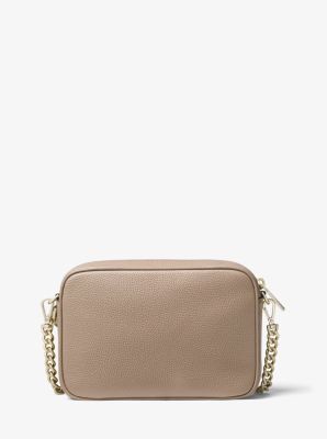 Sac à bandoulière Ginny de taille moyenne en cuir grainé image number 3