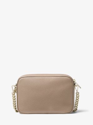 ginny medium pebbled leather crossbody