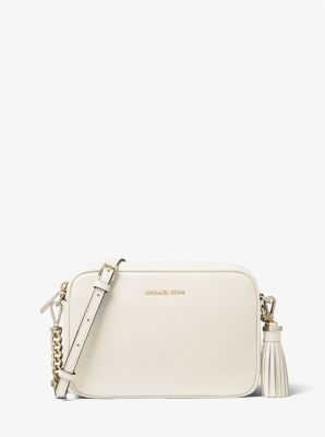 Ginny Medium Pebbled Leather Crossbody Bag | Michael Kors