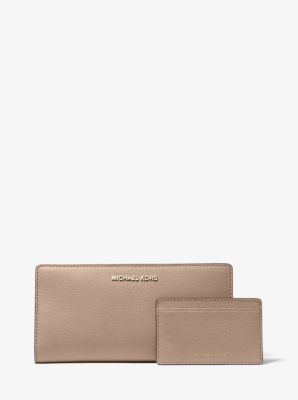 Michael michael kors large logo store slim wallet