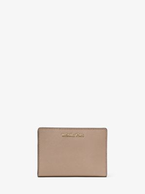 Michael kors medium deals logo slim wallet