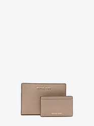 Medium Saffiano Leather Slim Wallet - TRFL/LTC/OAT - 32T8TF6D6T