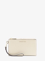 Adele Pebbled Leather Smartphone Wallet - LT CREAM - 32T8TFDW4L