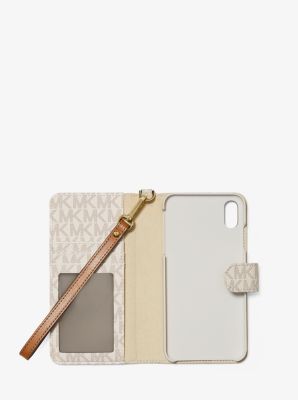 michael kors iphone xs max folio case