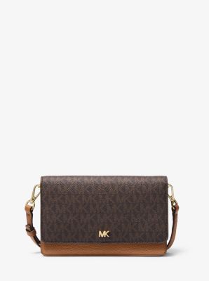 Michael Kors Large Jet set Monogram Brown Never Full Tote *NEW WITH DEFECTS