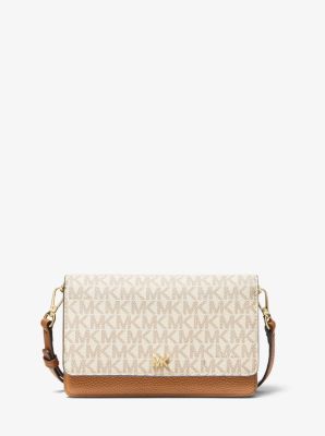 pebbled leather convertible crossbody bag michael kors