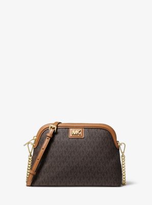 Large Logo Dome Crossbody Bag | Michael 