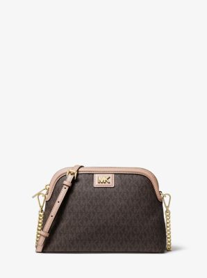 Large Logo Dome Crossbody Bag | Michael 