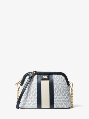 Large Logo Stripe Dome Crossbody Bag image number 0