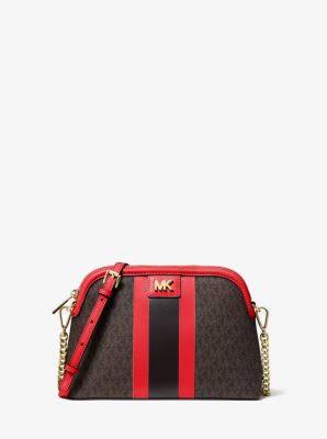 Large Logo Stripe Dome Crossbody Bag image number 0