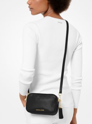 michael michael kors pebble leather convertible crossbody belt bag