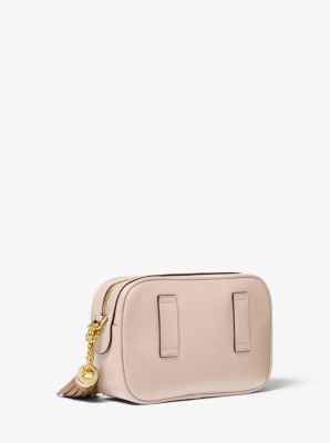 Pebbled Leather Convertible Belt Bag in SOFT PINK | Michael Kors