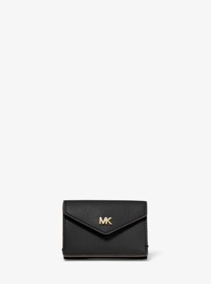 Small Crossgrain Leather Tri Fold Envelope Wallet Michael Kors