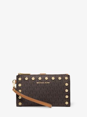 Studded michael sales kors wallet