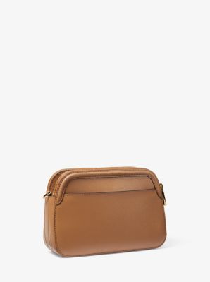 Houston Large Crossgrain Leather Crossbody Bag image number 2