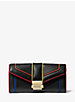 Whitney Large Rainbow Quilted Leather Chain Wallet image number 0