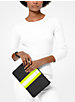 Large Logo Neon Stripe Zip Pouch image number 2