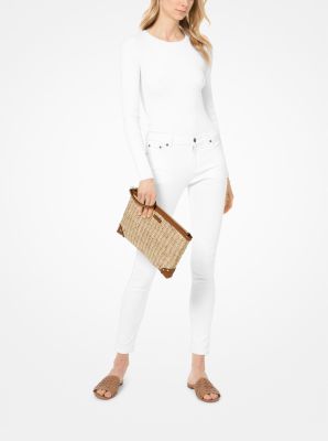 Michael kors malibu on sale clutch