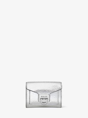 Michael kors manhattan small best sale flap wallet