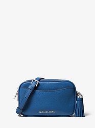 Pebbled Leather Convertible Belt Bag - GRECIAN BLUE - 32T9SF5N1L