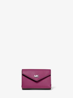 Michael Kors Small Saffiano Leather Envelope Crossbody Bag Cash