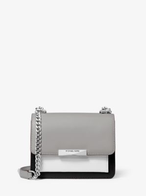 Jade Extra-Small Tri-Color Leather Crossbody Bag | Michael Kors