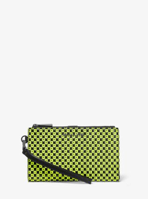 Michael kors checkerboard wallet best sale