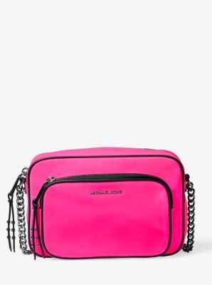 Michael michael kors 2025 leila nylon camera bag