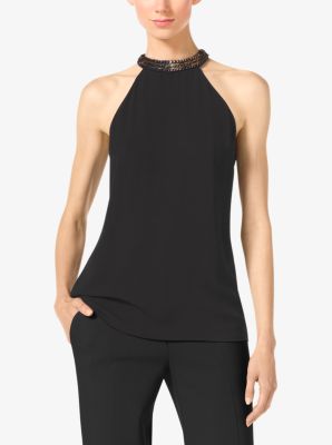 Michael kors halter clearance top