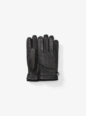 Leather Gloves Michael Kors Canada