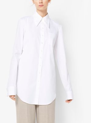 Stretch Cotton-Poplin Shirt