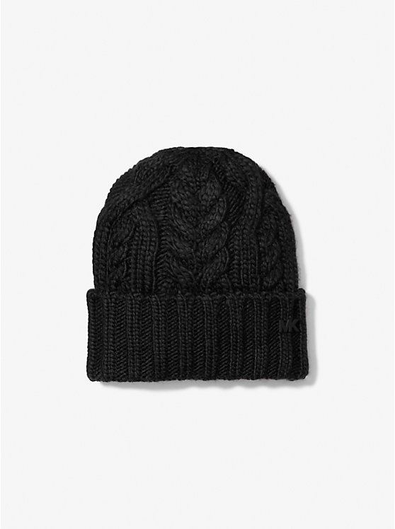 Cable Knit Beanie Hat image number 0